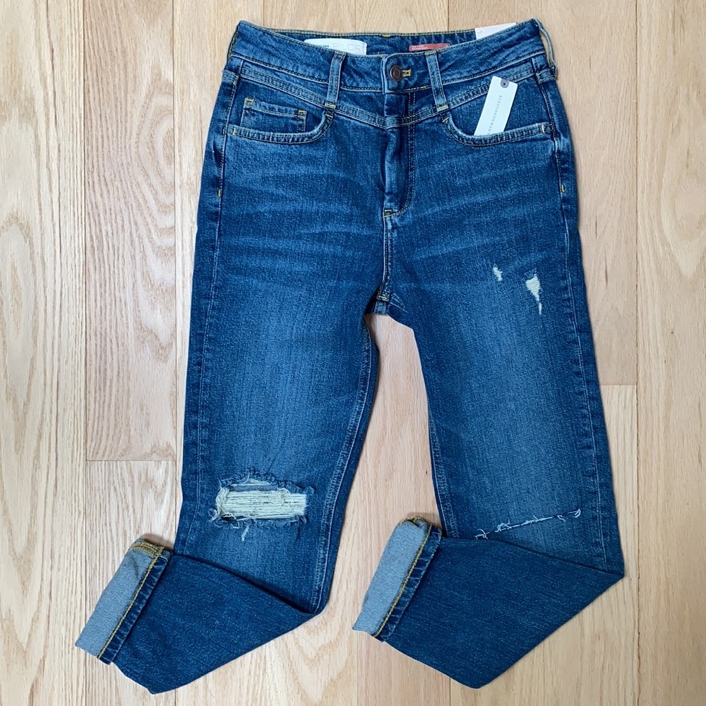 Anthropologie pilcro high rise slim jeans